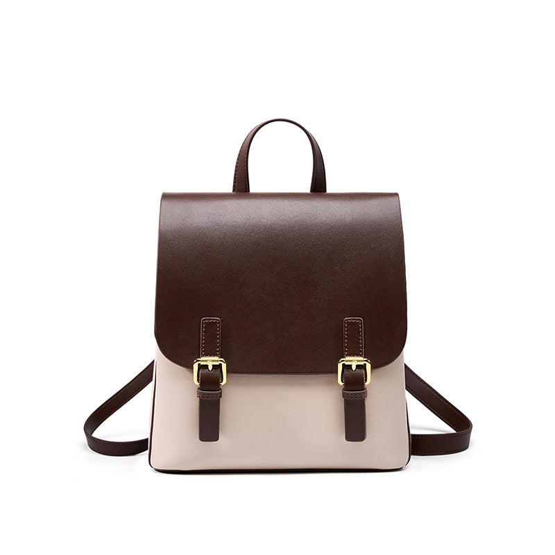 Simple European and American retro backpack