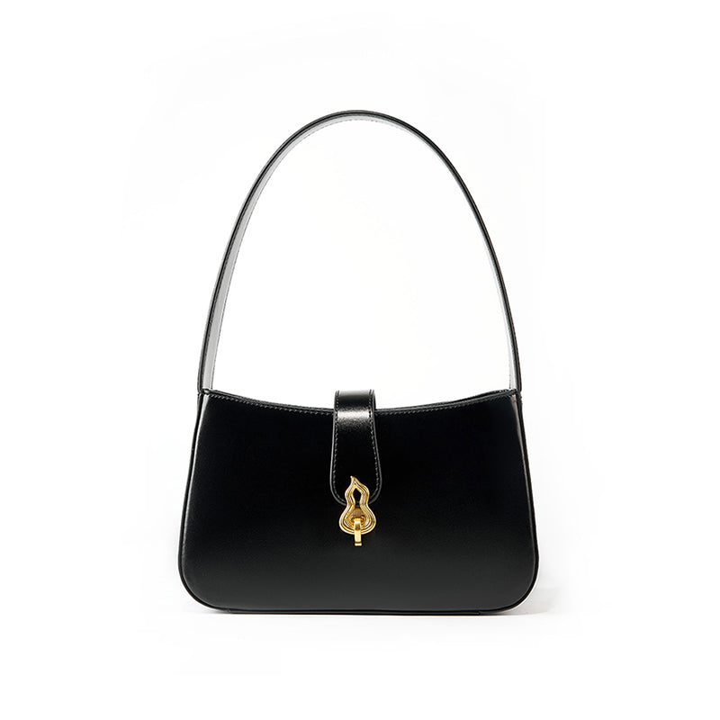 Genuine leather niche high-quality texture underarm bag daily versatile shoulder bag
