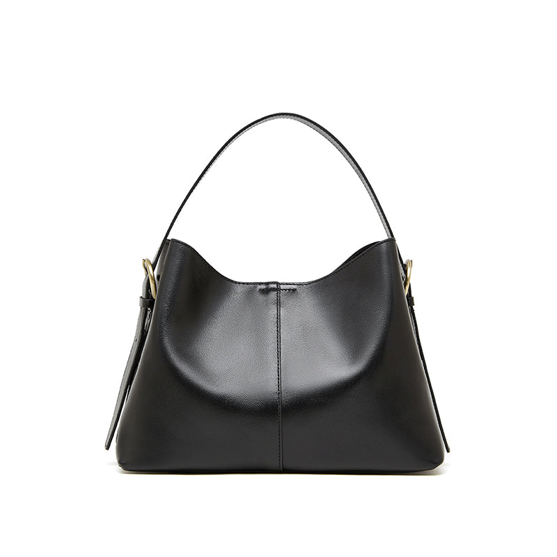First layer vegetable tanned leather tote bag genuine leather shoulder bag for women large capacity versatile messenger bag