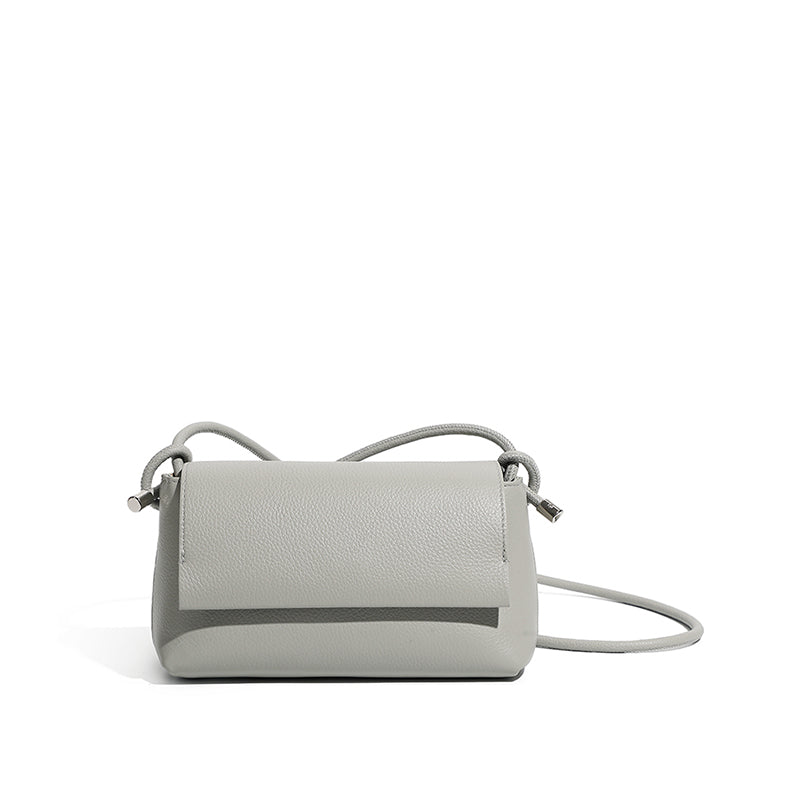 First layer soft cowhide versatile crossbody bag genuine leather women's bag niche shoulder underarm bag small bag