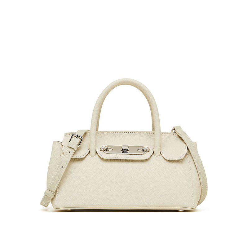Genuine leather platinum Kelly bag handbag shoulder bag
