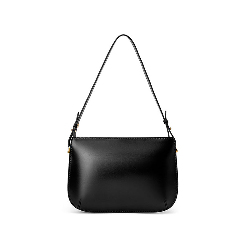 High-grade genuine leather underarm bag cowhide simple and versatile shoulder crossbody handbag