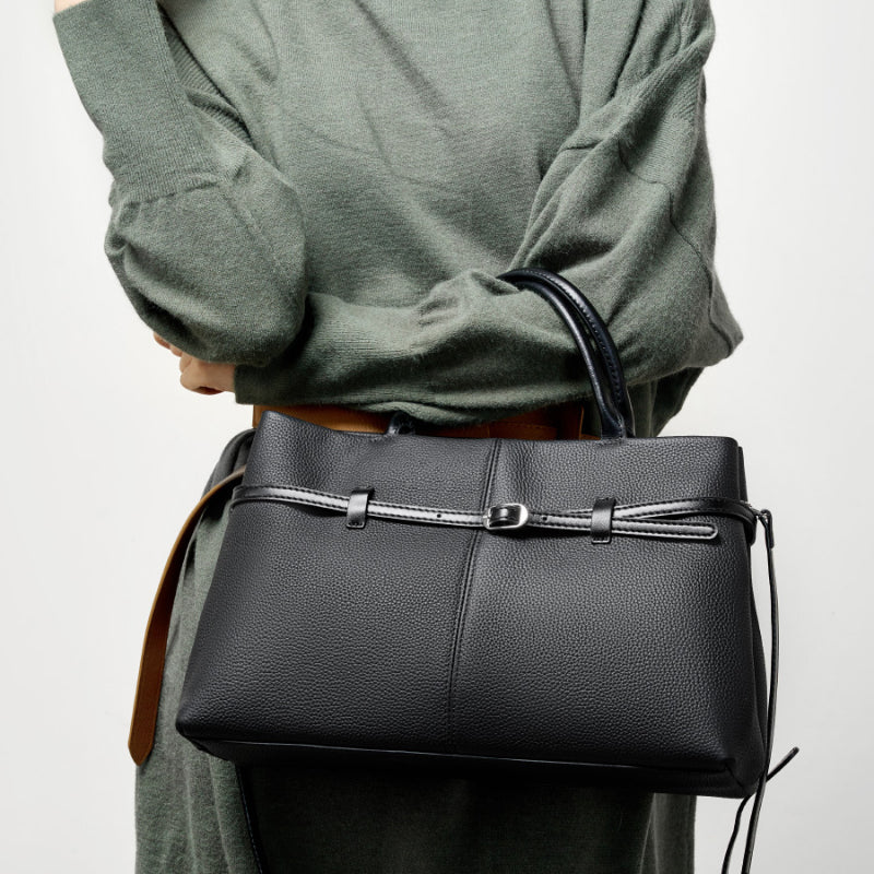 High-end handbag platinum bag commuter briefcase
