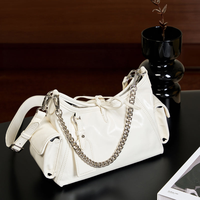 Small Chanel style tote bag high-end fashion messenger bag women's bag shoulder messenger bag