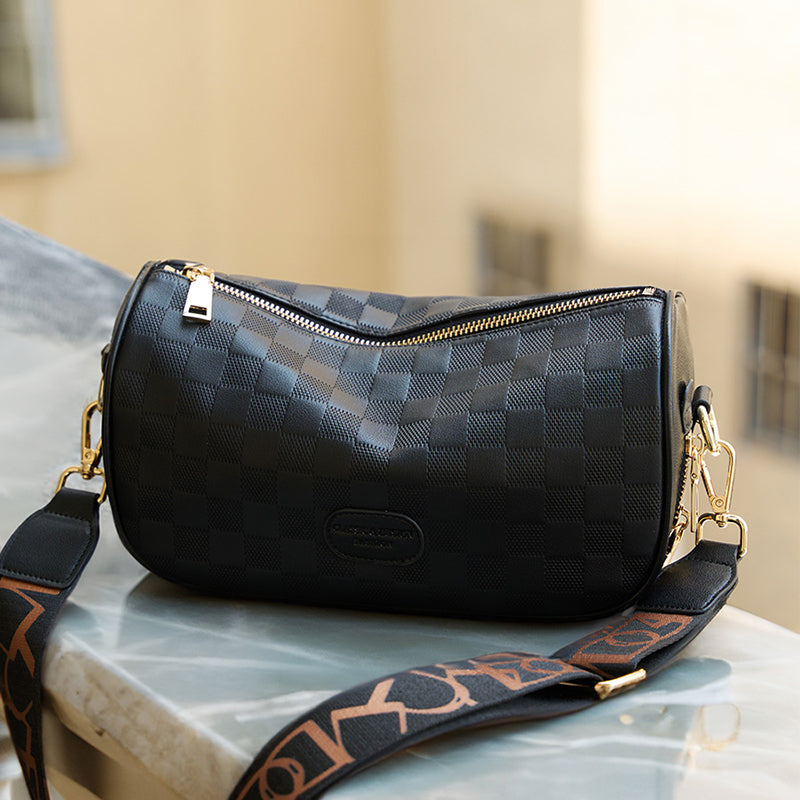 Genuine leather vintage messenger bag pillow bag versatile underarm bag high-end shoulder bag