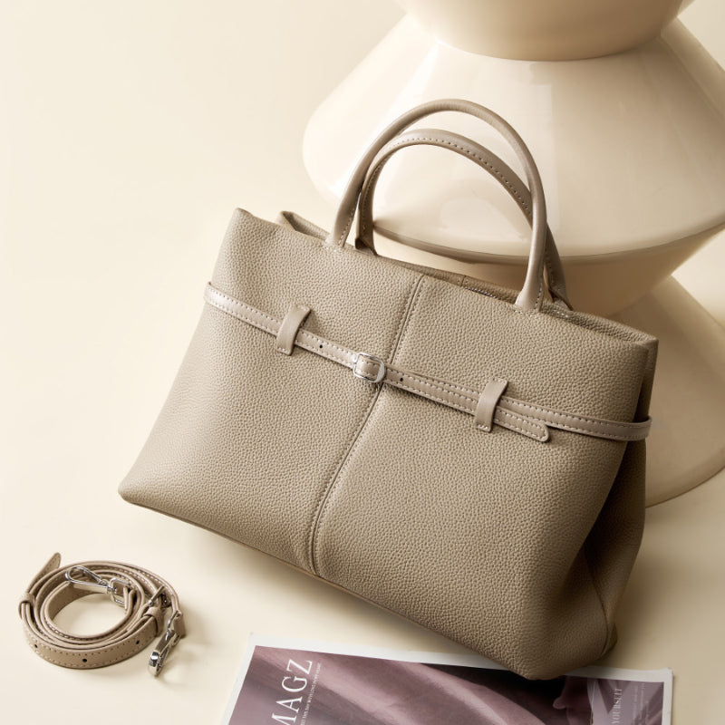 High-end handbag platinum bag commuter briefcase