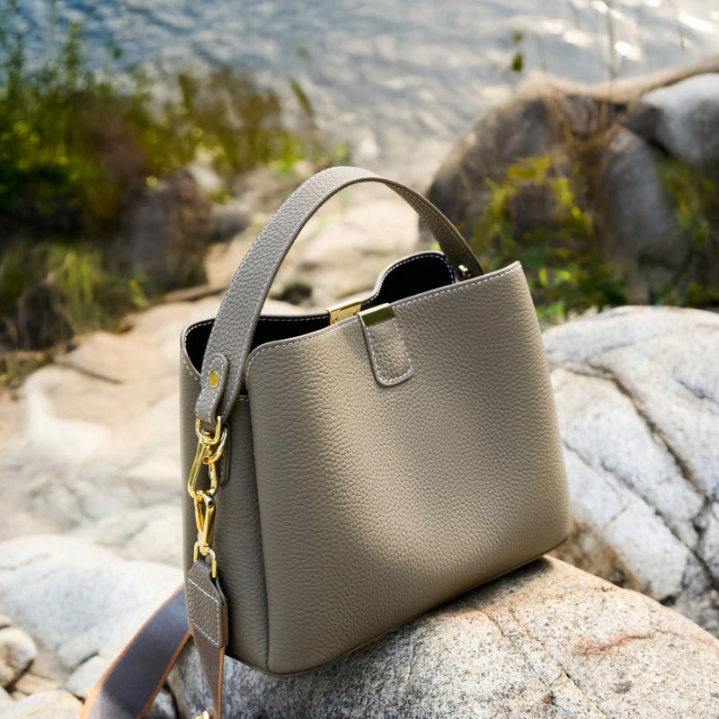 Bucket bag shoulder bag messenger bag handbag