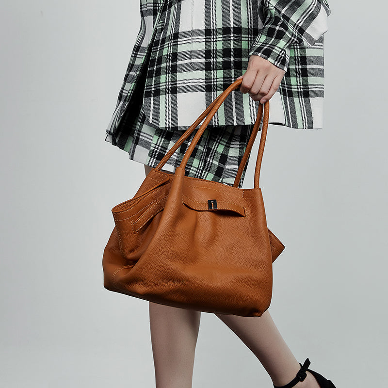 Fashion Tote Bag Simple Handbag Single Shoulder Handbag