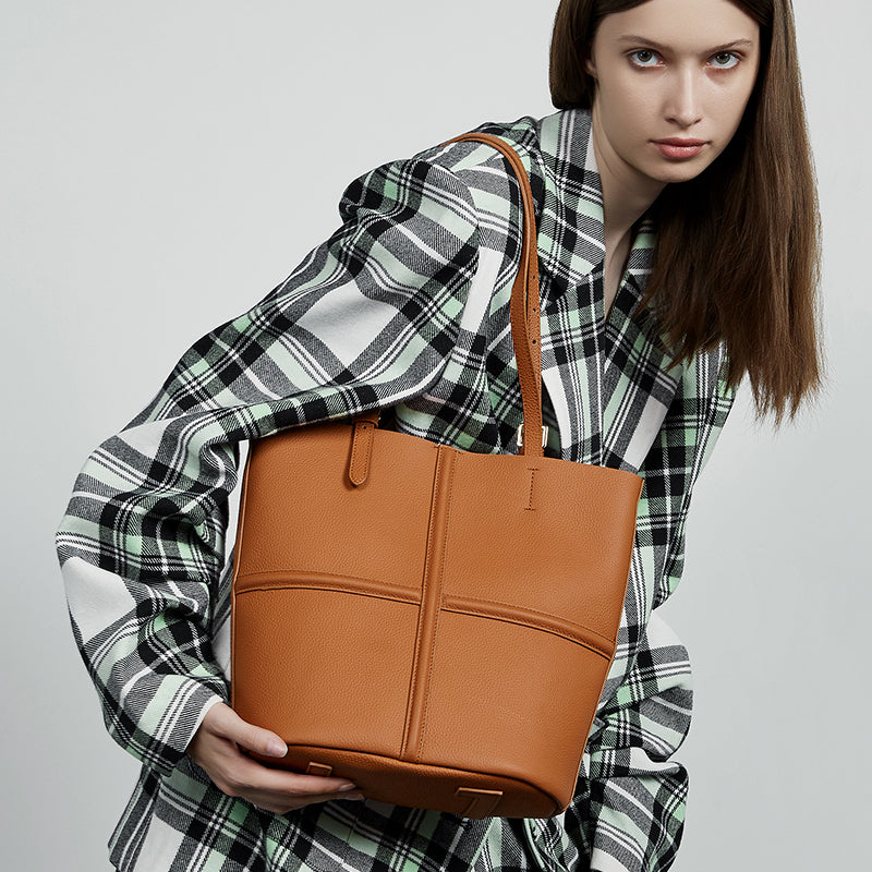 Handbag, shoulder bag, light luxury tote bag