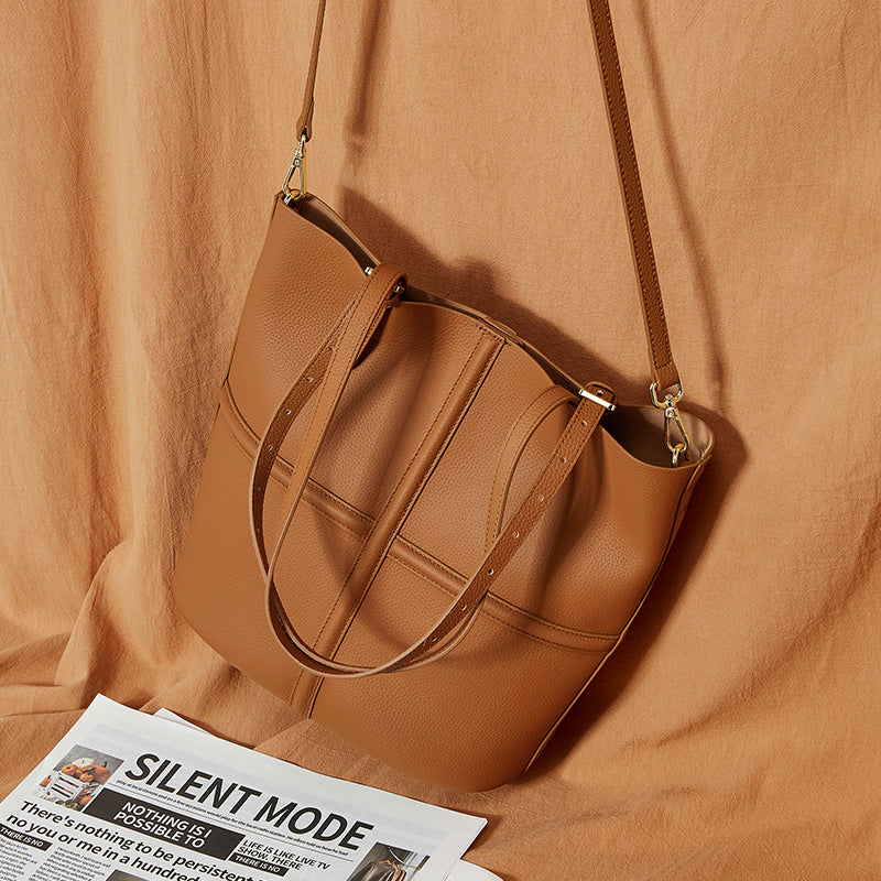 Handbag, shoulder bag, light luxury tote bag