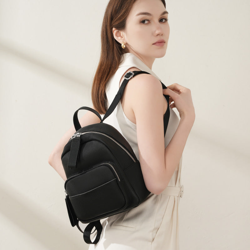 European and American retro backpack fashion backpack