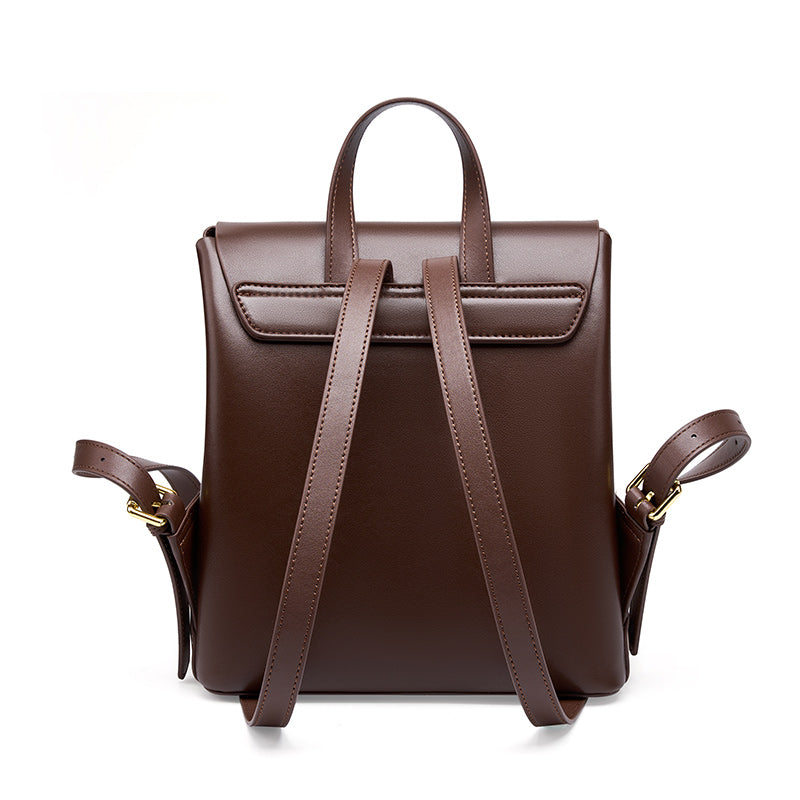 Simple European and American retro backpack