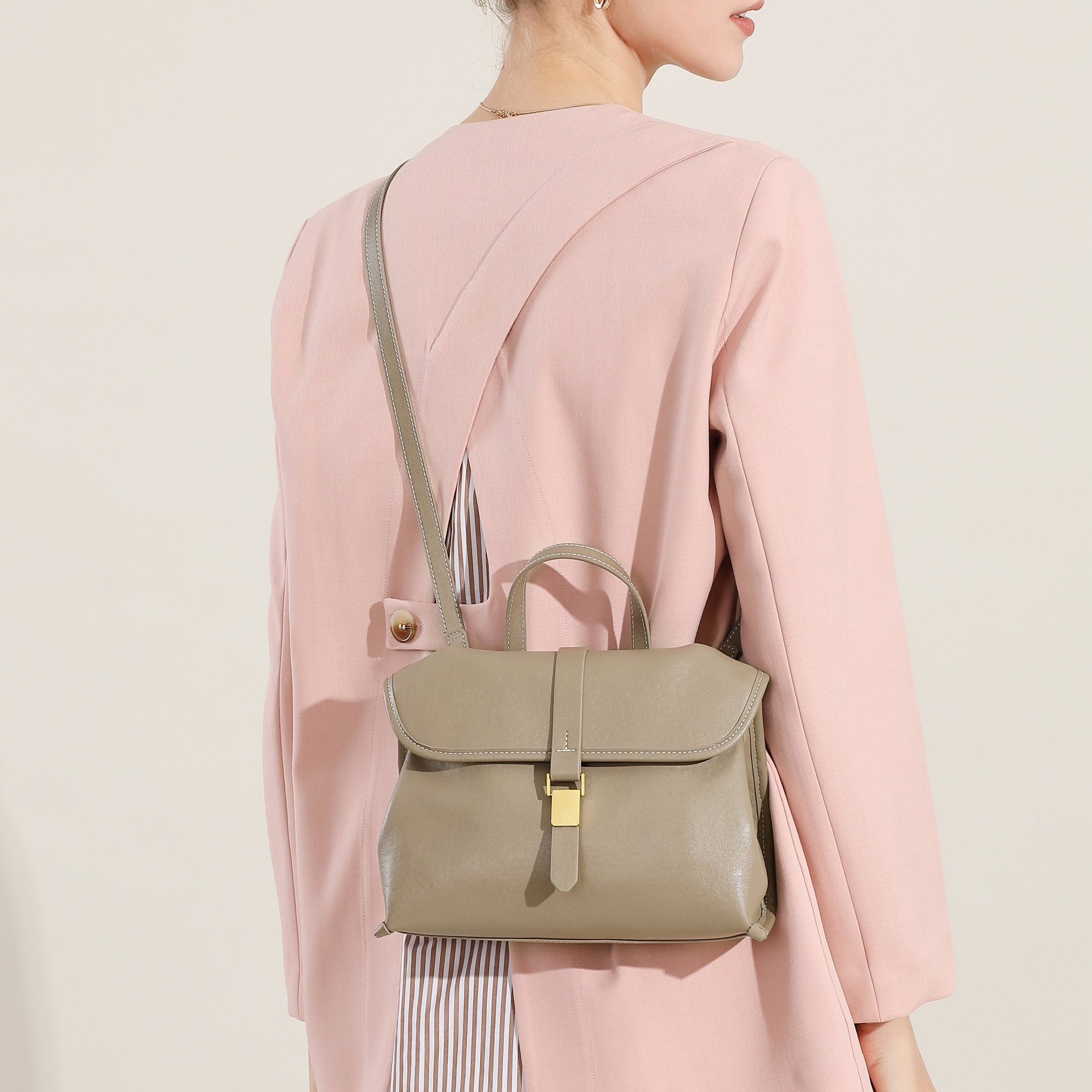 Genuine leather casual handbag handbag versatile women's bag retro messenger bag shoulder crossbody commuter bag