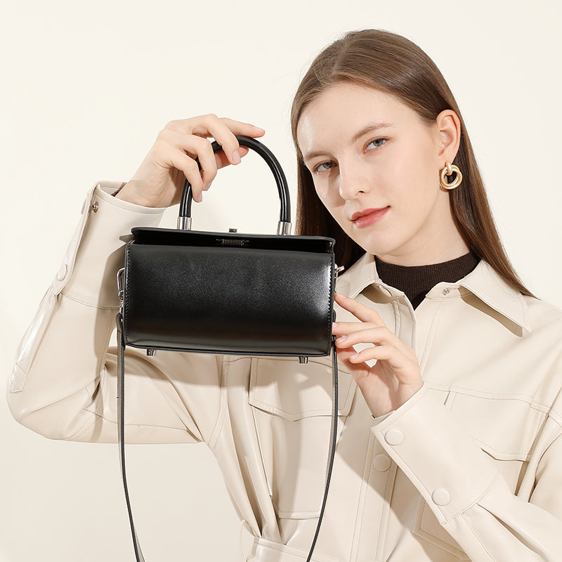 Small square handbag shoulder bag