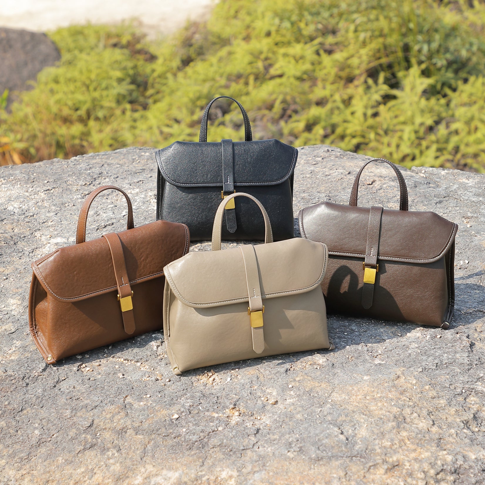 Genuine leather casual handbag handbag versatile women's bag retro messenger bag shoulder crossbody commuter bag