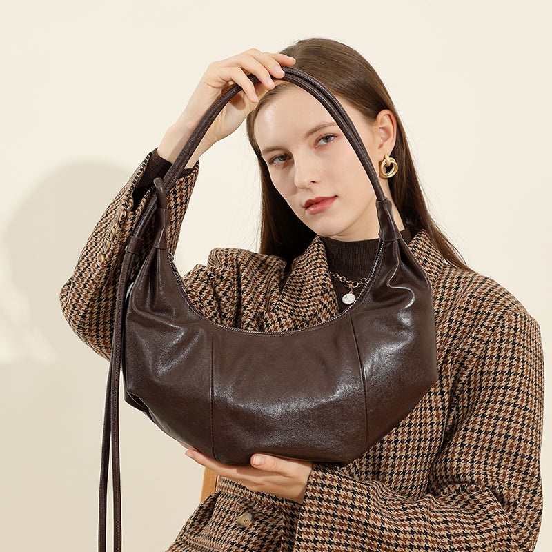 Crossbody croissant bag Single shoulder underarm bag