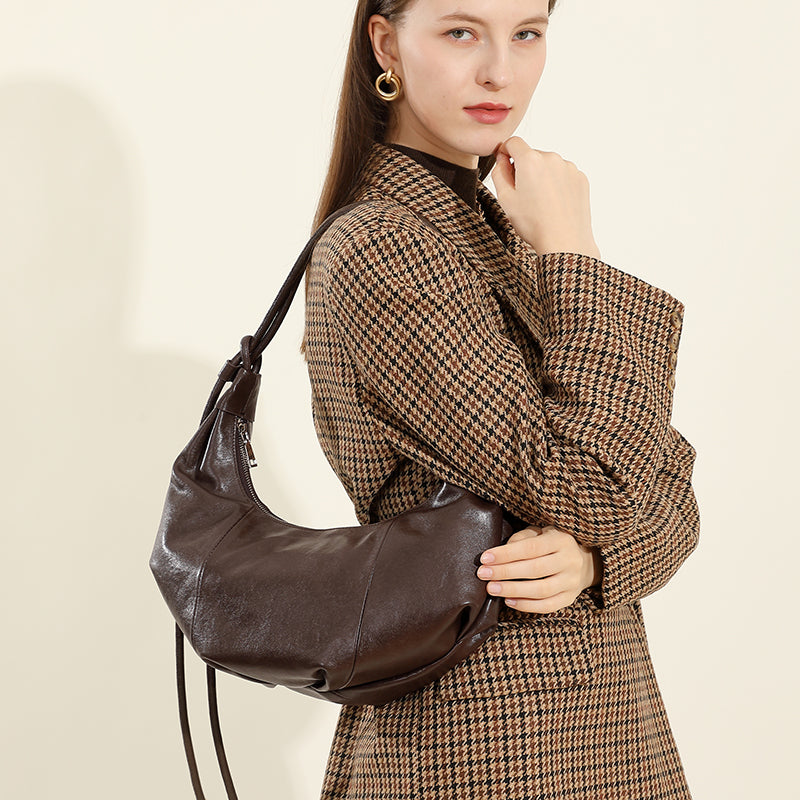 Crossbody croissant bag Single shoulder underarm bag