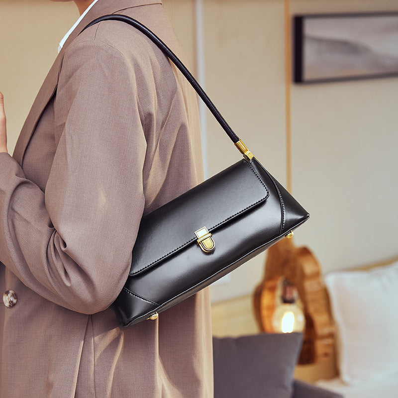 French underarm bag niche baguette handbag